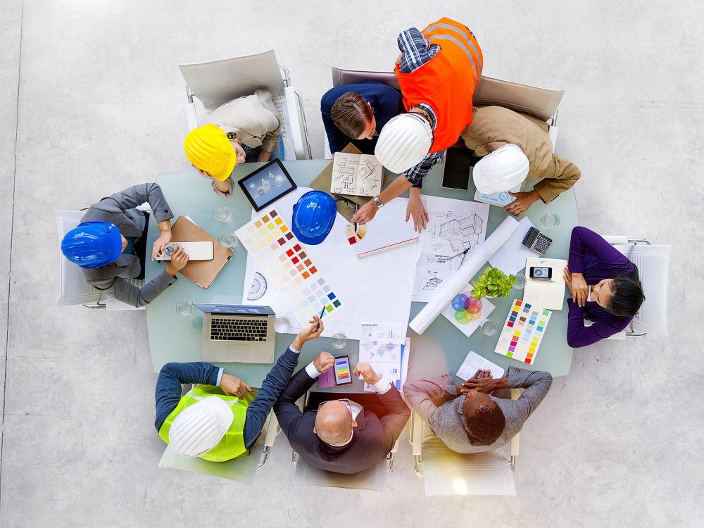 Business People Designers and Architects Working Concept